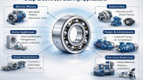 کاربردهای بلبرینگ شیار عمیق (Deep Groove Ball Bearing)